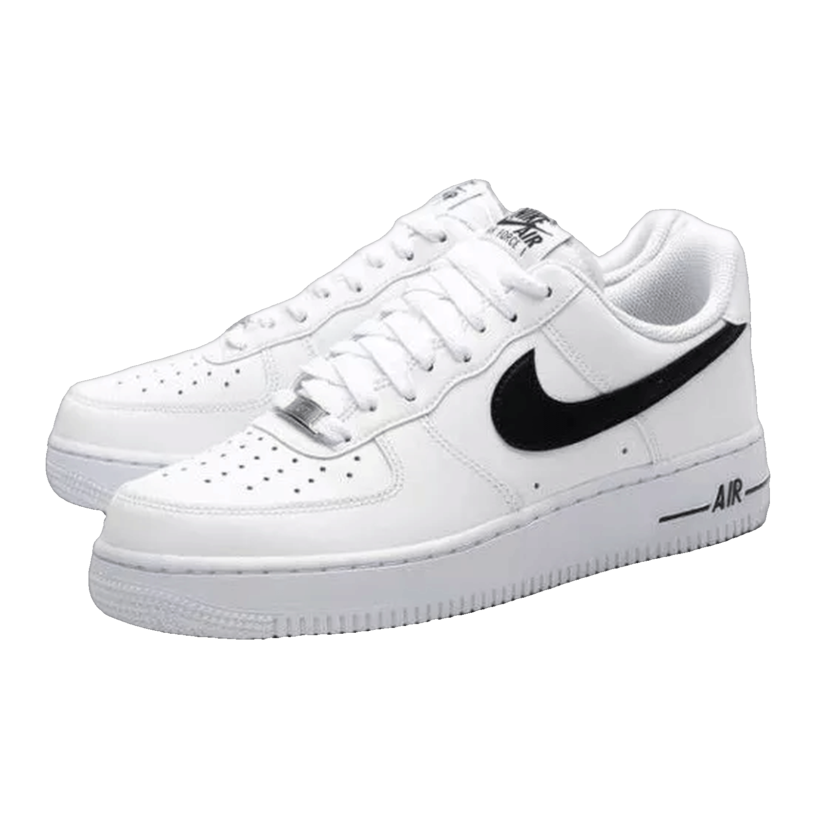 Nike Air Force 1 Low White Black (2020) Side