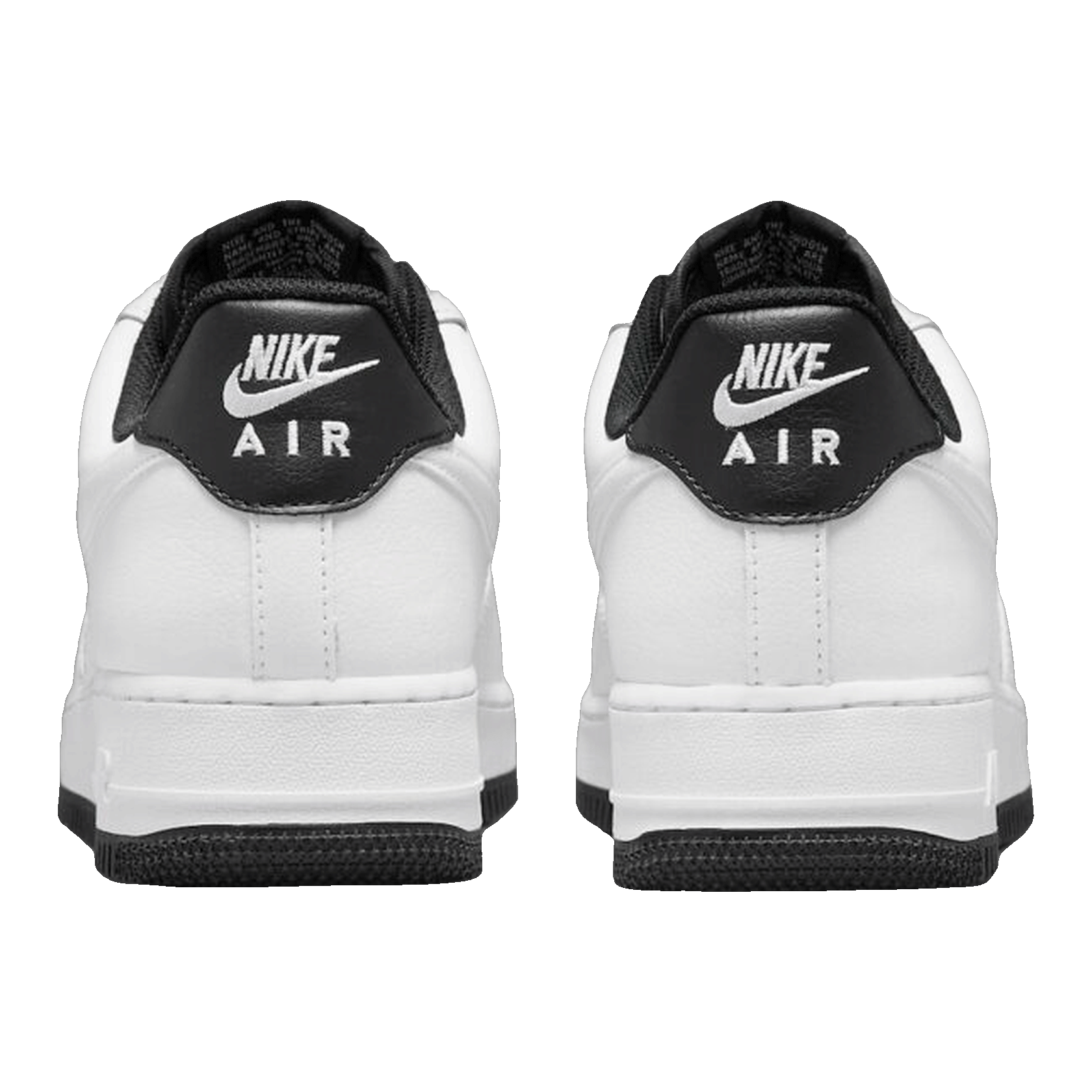 Nike Air Force 1 Low White Black (2022) Back