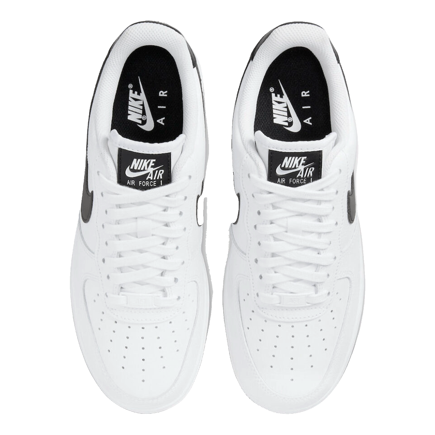 Nike Air Force 1 Low White Black (2022) (W) Oben