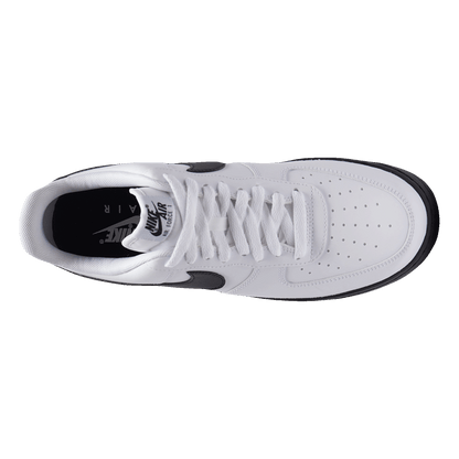 Nike Air Force 1 Low White Black Midsole Oben