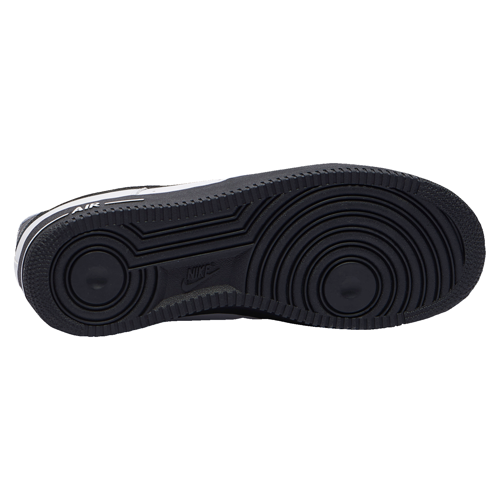 Nike Air Force 1 Low White Black Midsole Sohle