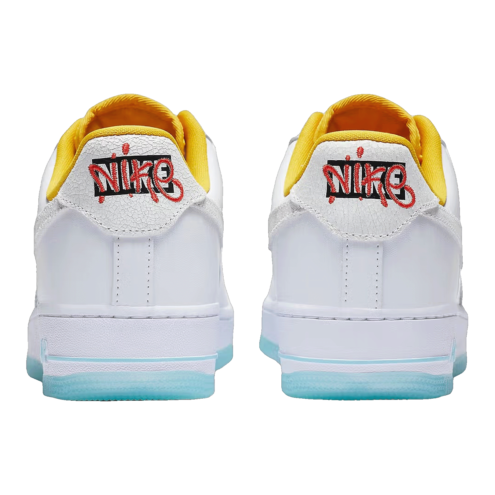 Nike Air Force 1 Low White Dark Sulfur (W) Back