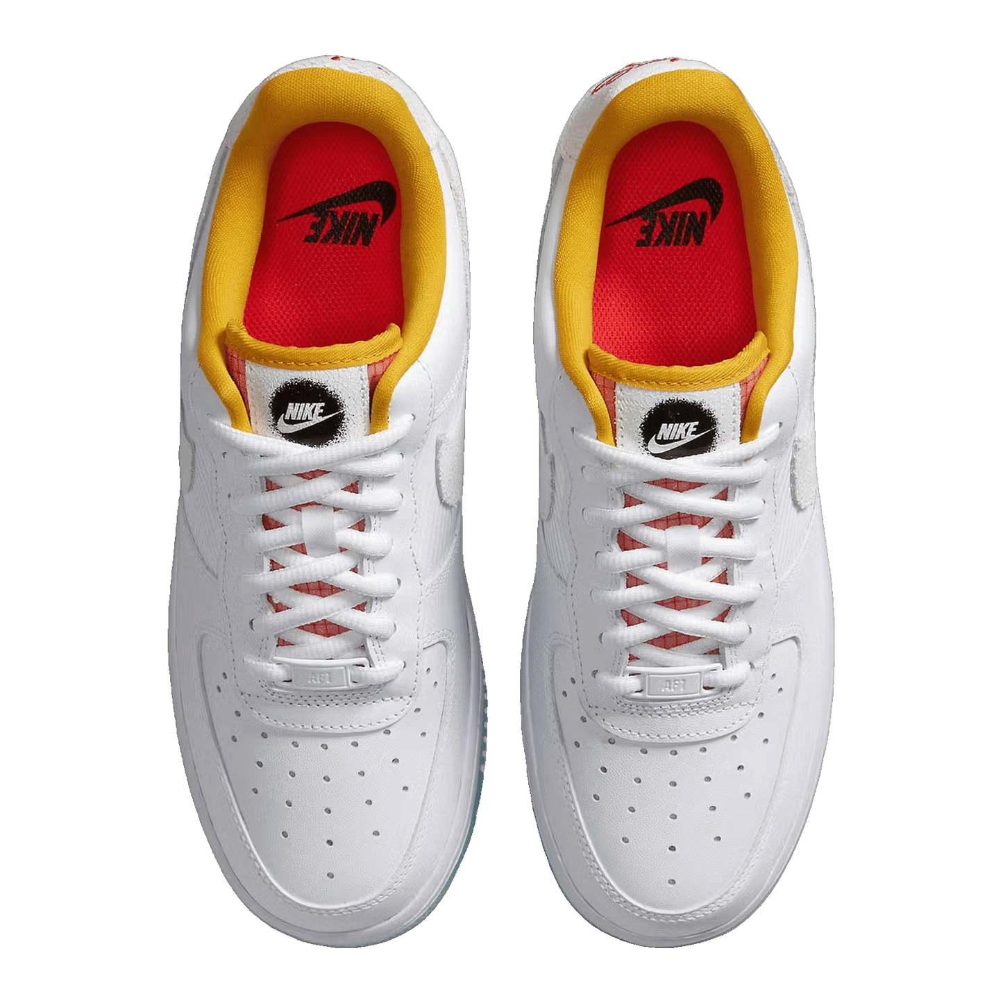 Nike Air Force 1 Low White Dark Sulfur (W) Oben