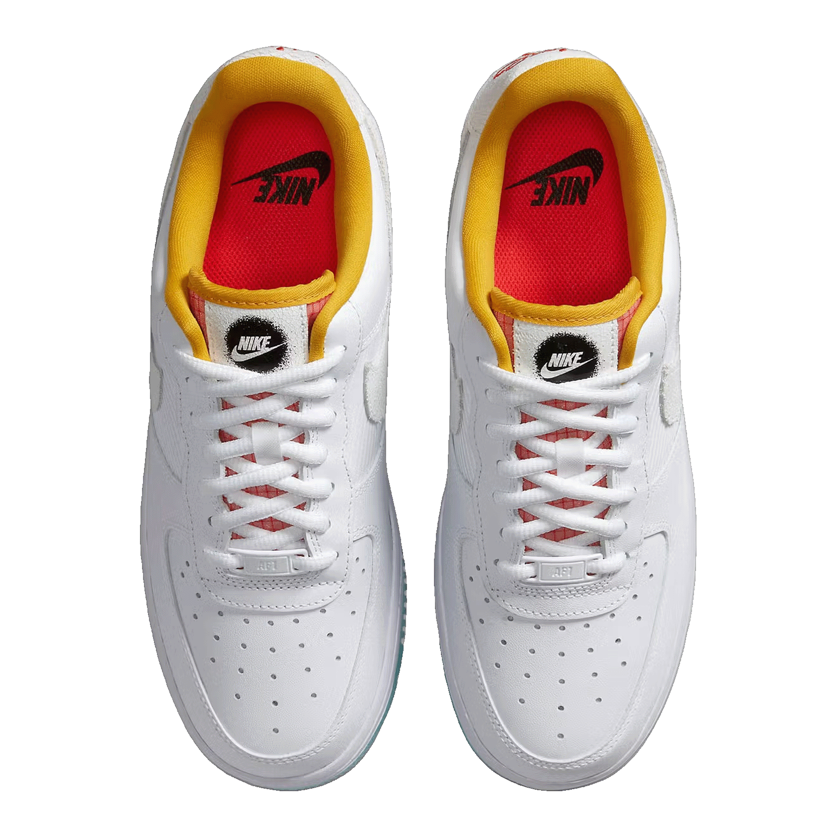 Nike Air Force 1 Low White Dark Sulfur (W) Oben
