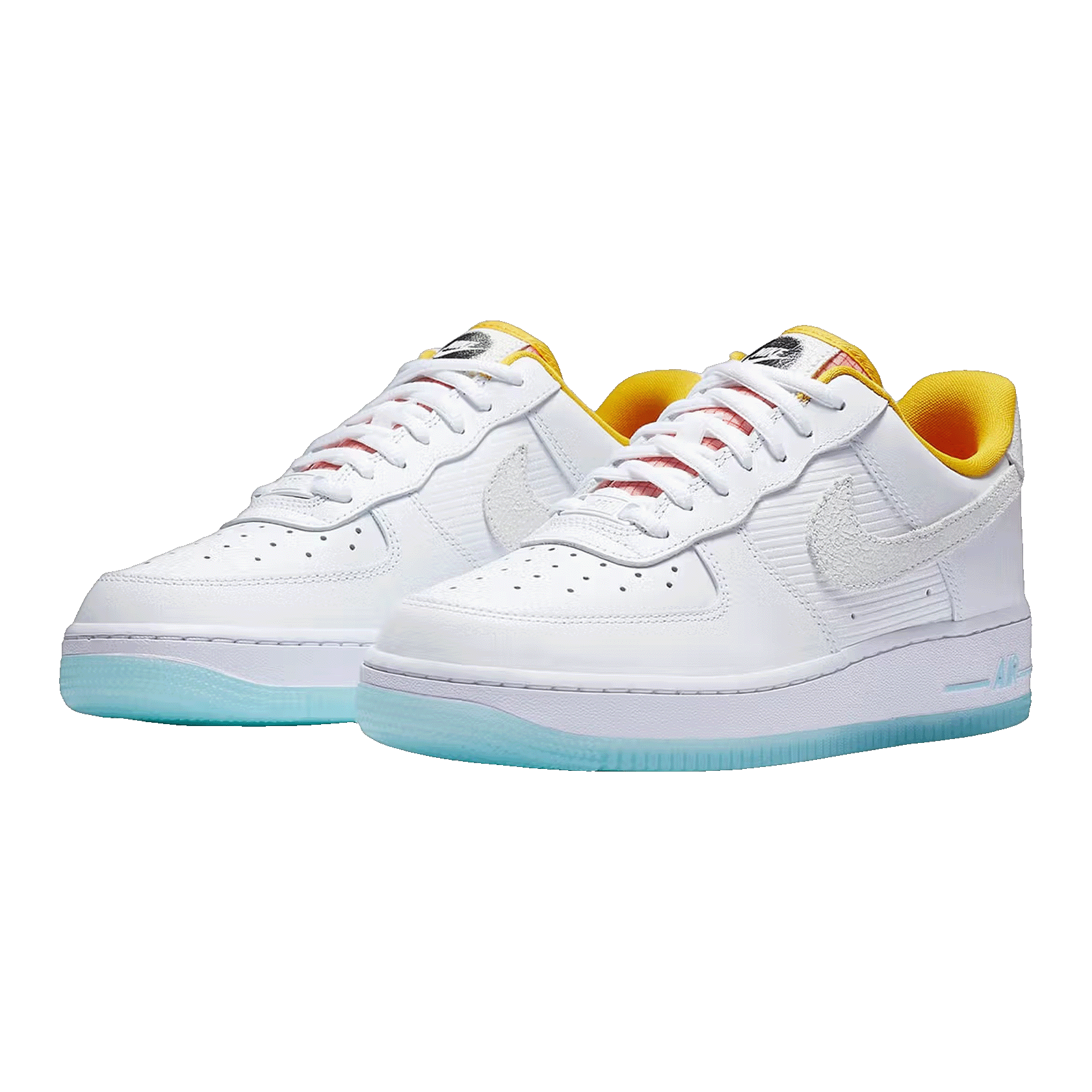 Nike Air Force 1 Low White Dark Sulfur (W) Side