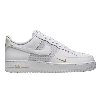 Nike Air Force 1 Low White Desert Khaki Mini Swoosh