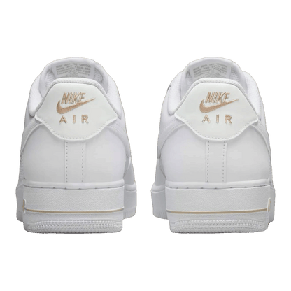 Nike Air Force 1 Low White Desert Khaki Mini Swoosh Back