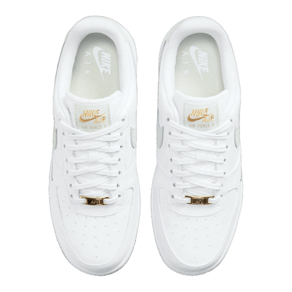 Nike Air Force 1 Low White Grey Gold (W) Oben