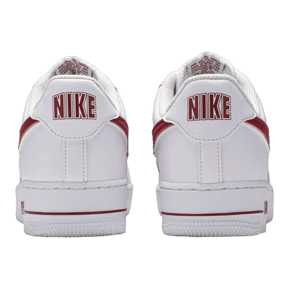 Nike Air Force 1 Low White Gym Red Back
