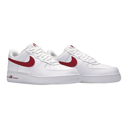 Nike Air Force 1 Low White Gym Red Side