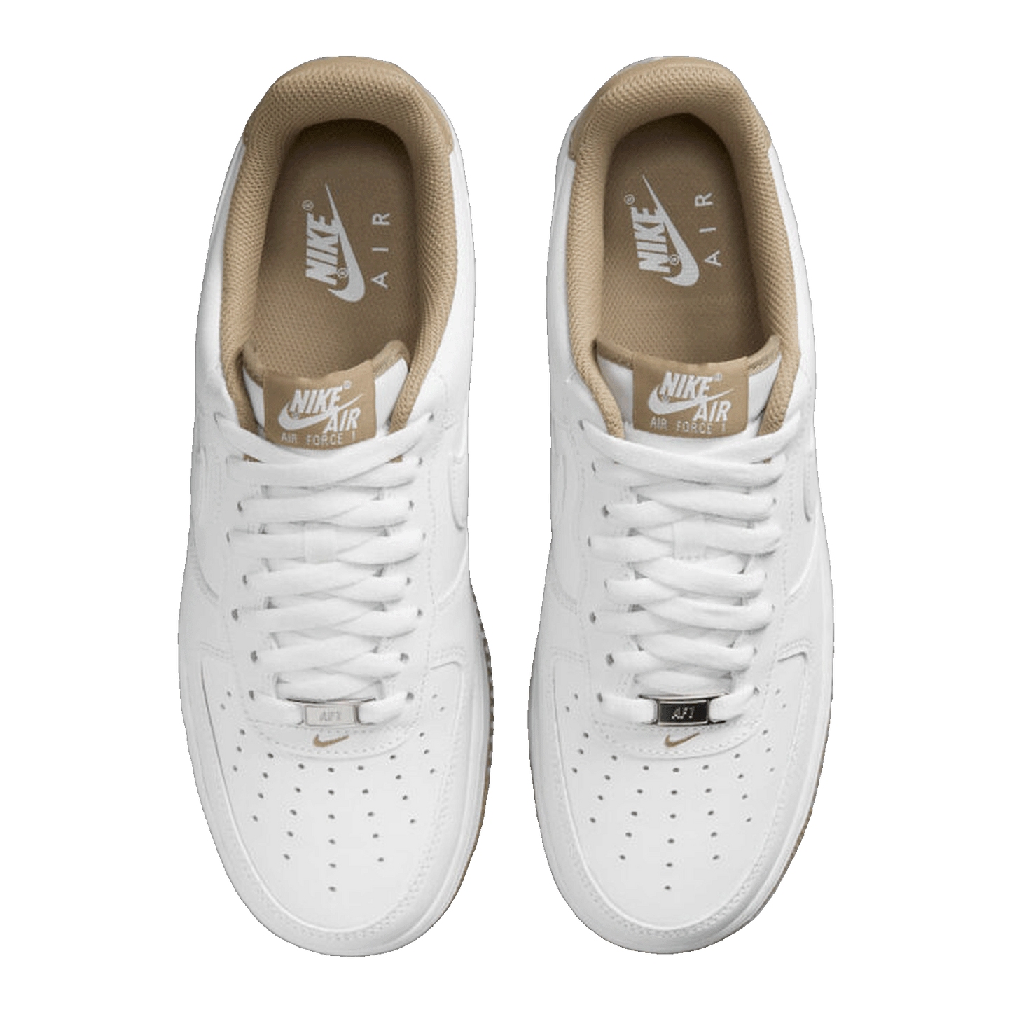 Nike Air Force 1 Low White Khaki (2022) Oben