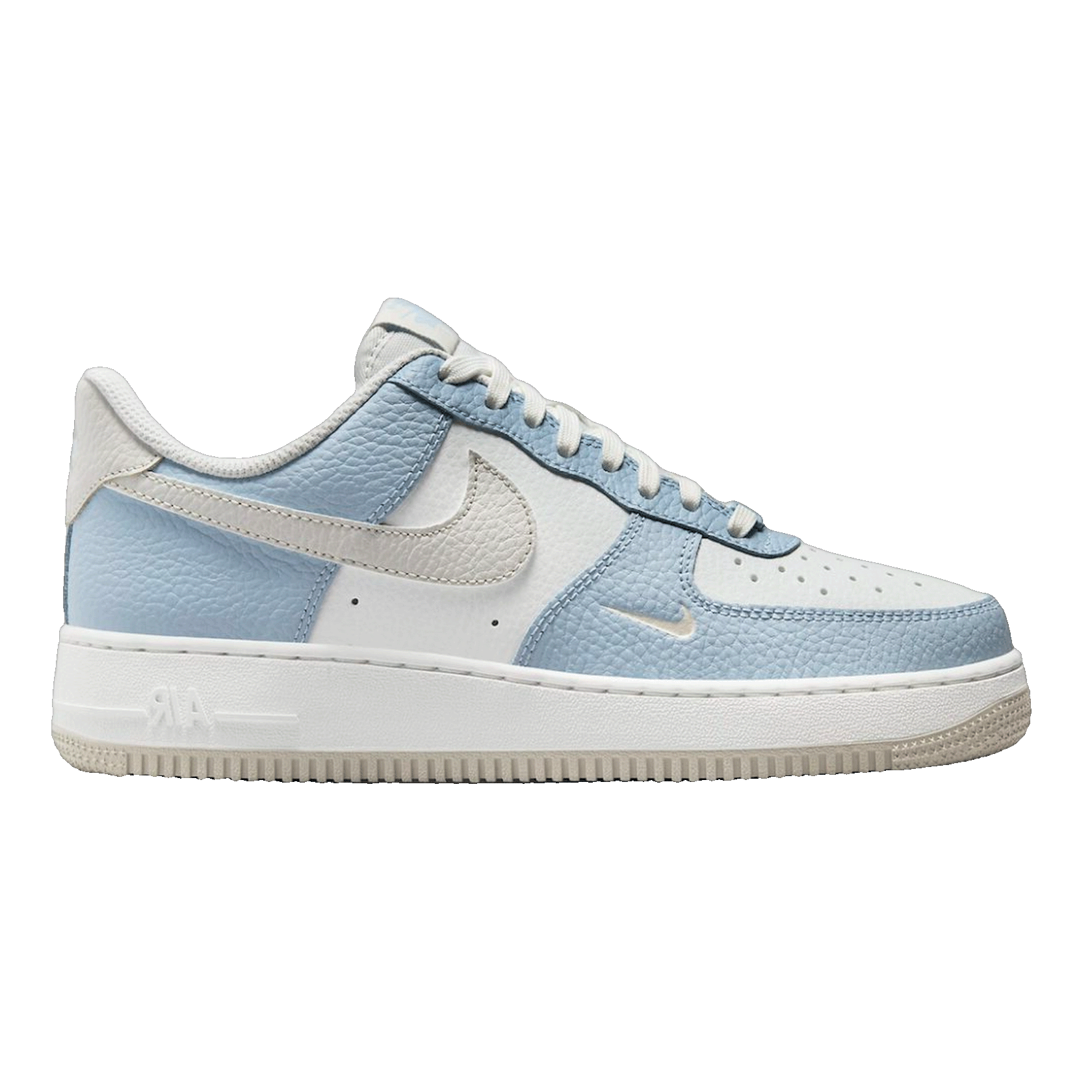 Nike Air Force 1 Low White Light Armory Blue Mini Swoosh (W)