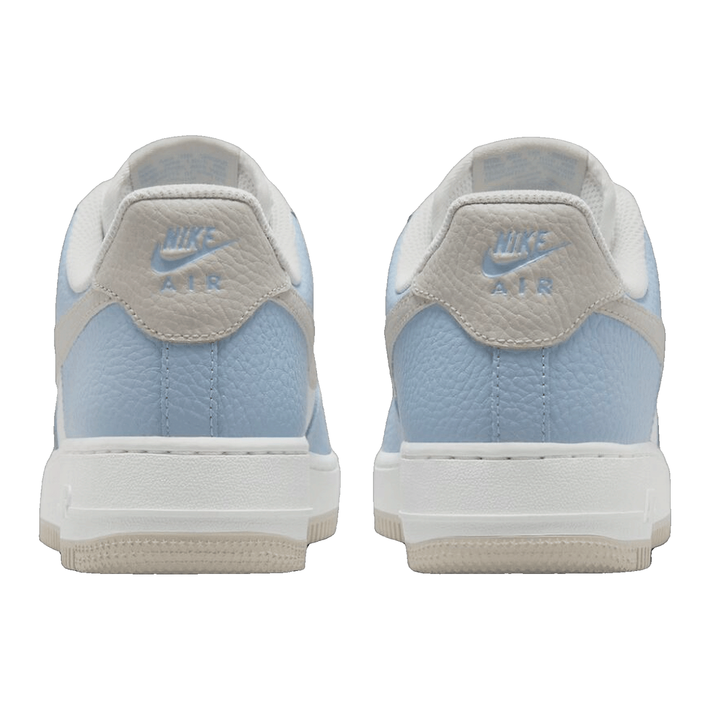 Nike Air Force 1 Low White Light Armory Blue Mini Swoosh (W) Back