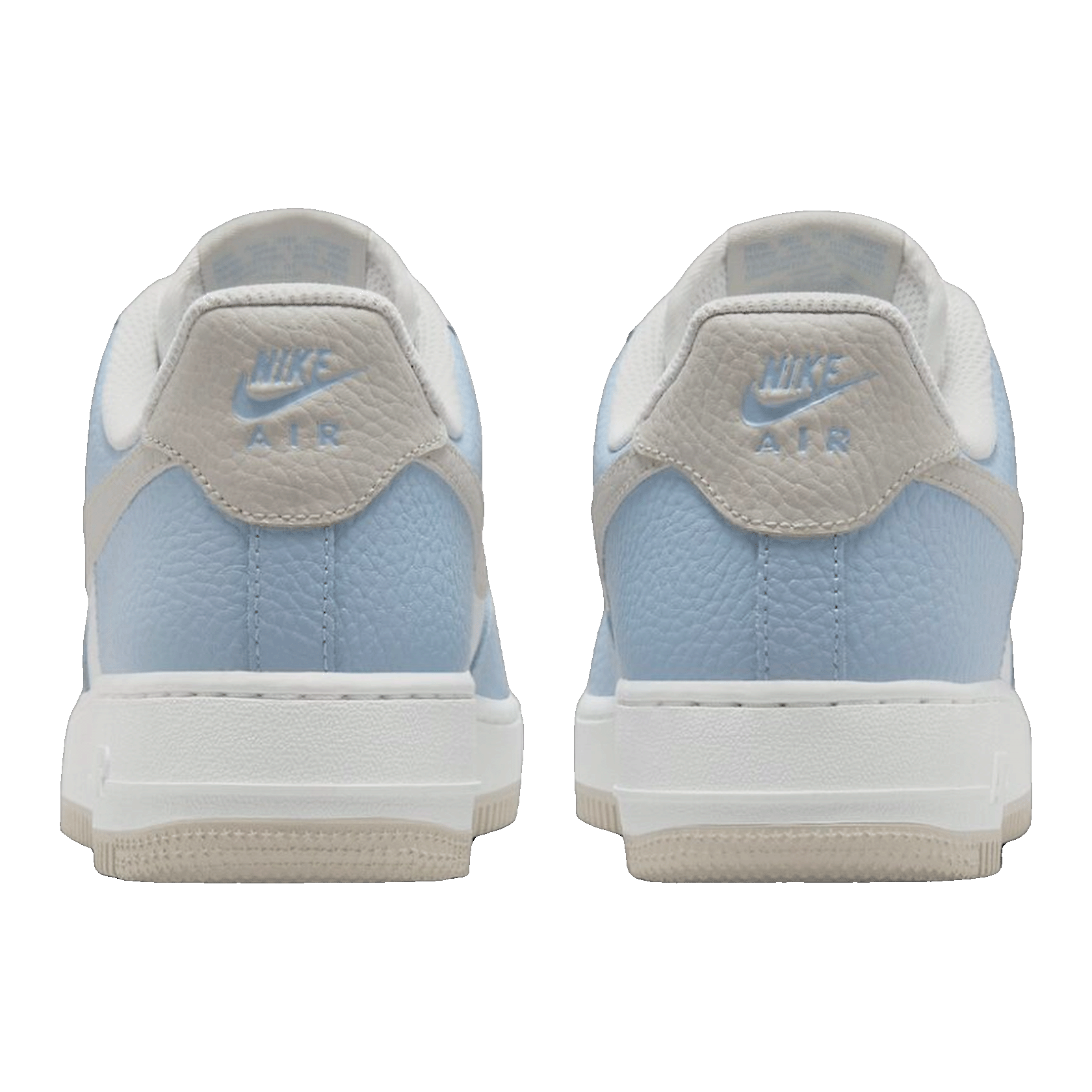 Nike Air Force 1 Low White Light Armory Blue Mini Swoosh (W) Back