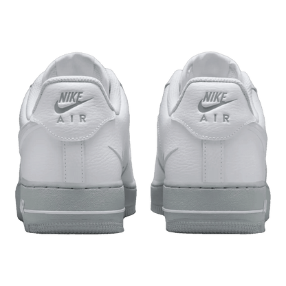 Nike Air Force 1 Low White Light Smoke Grey Sole Back