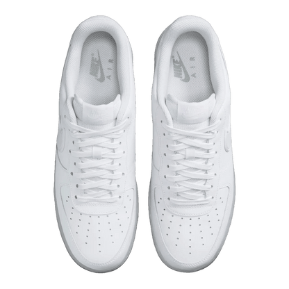 Nike Air Force 1 Low White Light Smoke Grey Sole Oben