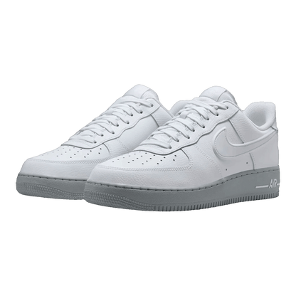 Nike Air Force 1 Low White Light Smoke Grey Sole Side