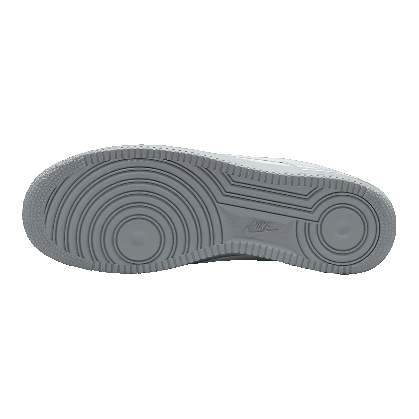 Nike Air Force 1 Low White Light Smoke Grey Sole Sohle