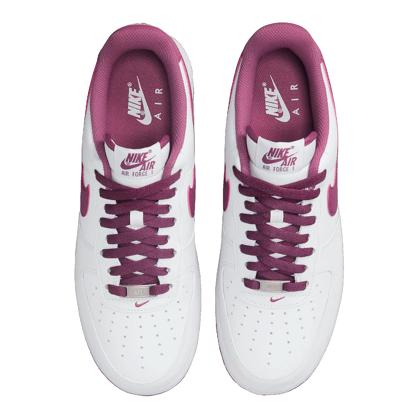 Nike Air Force 1 Low White Mauve (GS) Oben