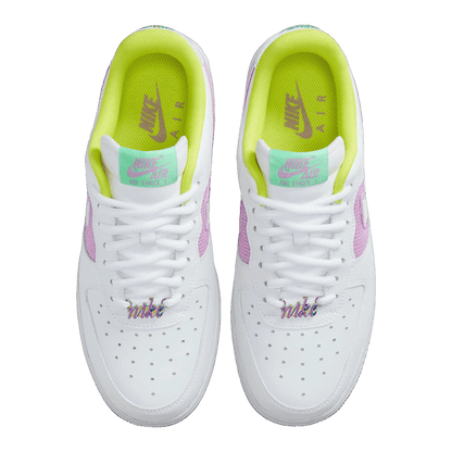 Nike Air Force 1 Low White Multi Pastel (W) Oben