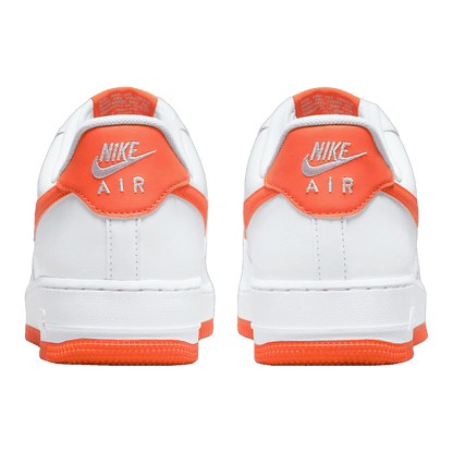 Nike Air Force 1 Low White Orange (2021) Back