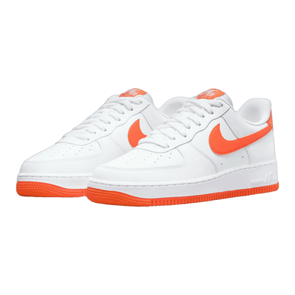 Nike Air Force 1 Low White Orange (2021) Side
