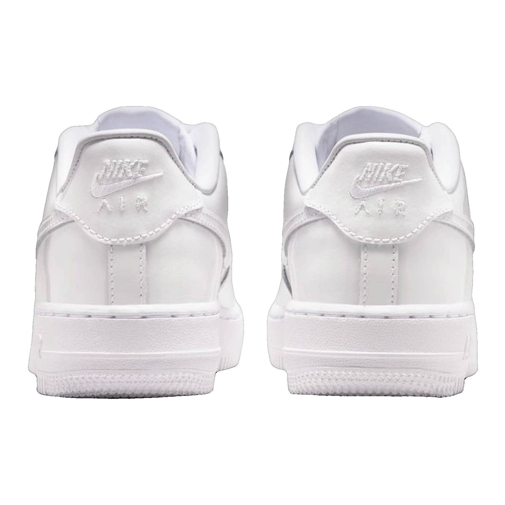 Nike Air Force 1 Low White Patent (GS) Back IV2448-100