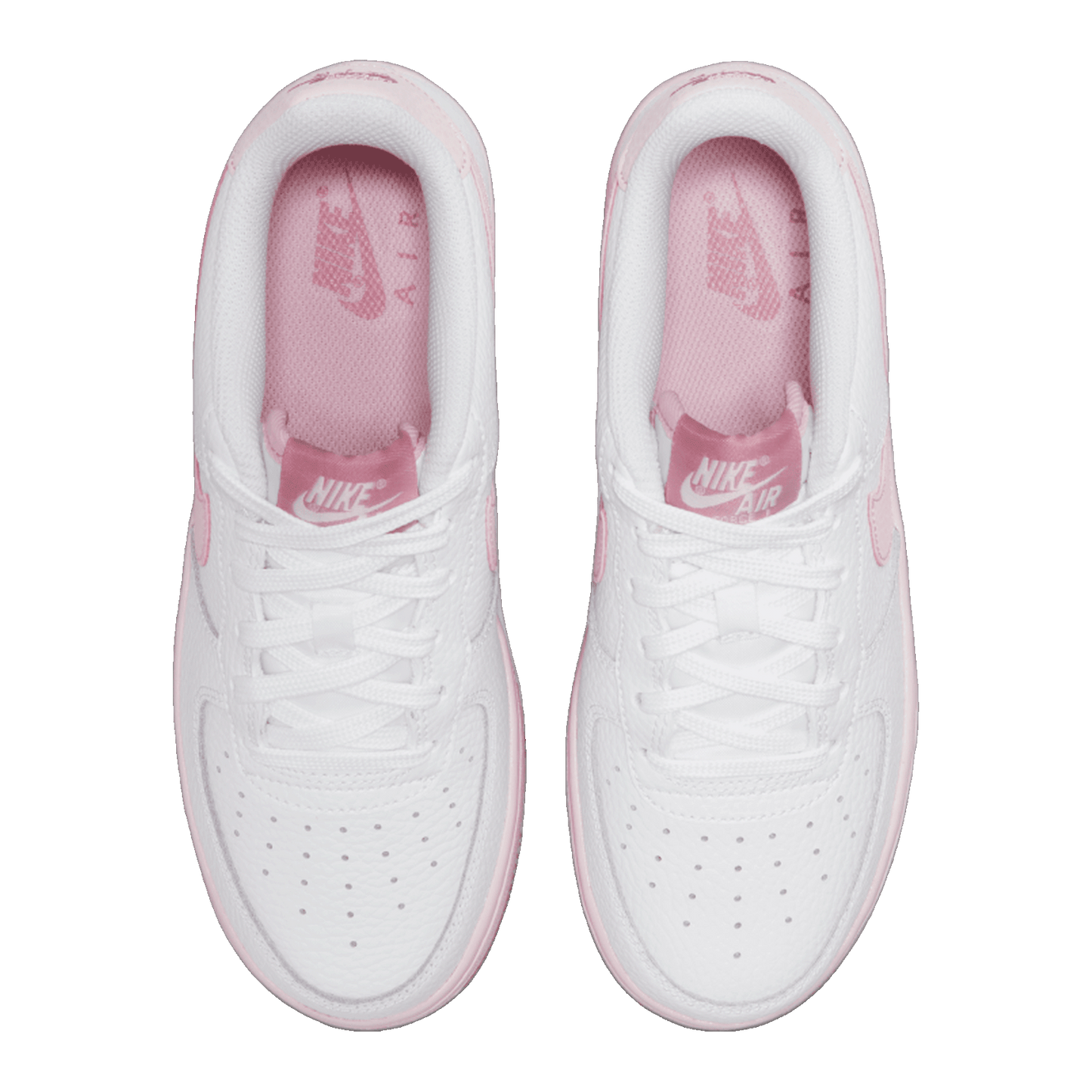 Nike Air Force 1 Low White Pink (GS) Oben