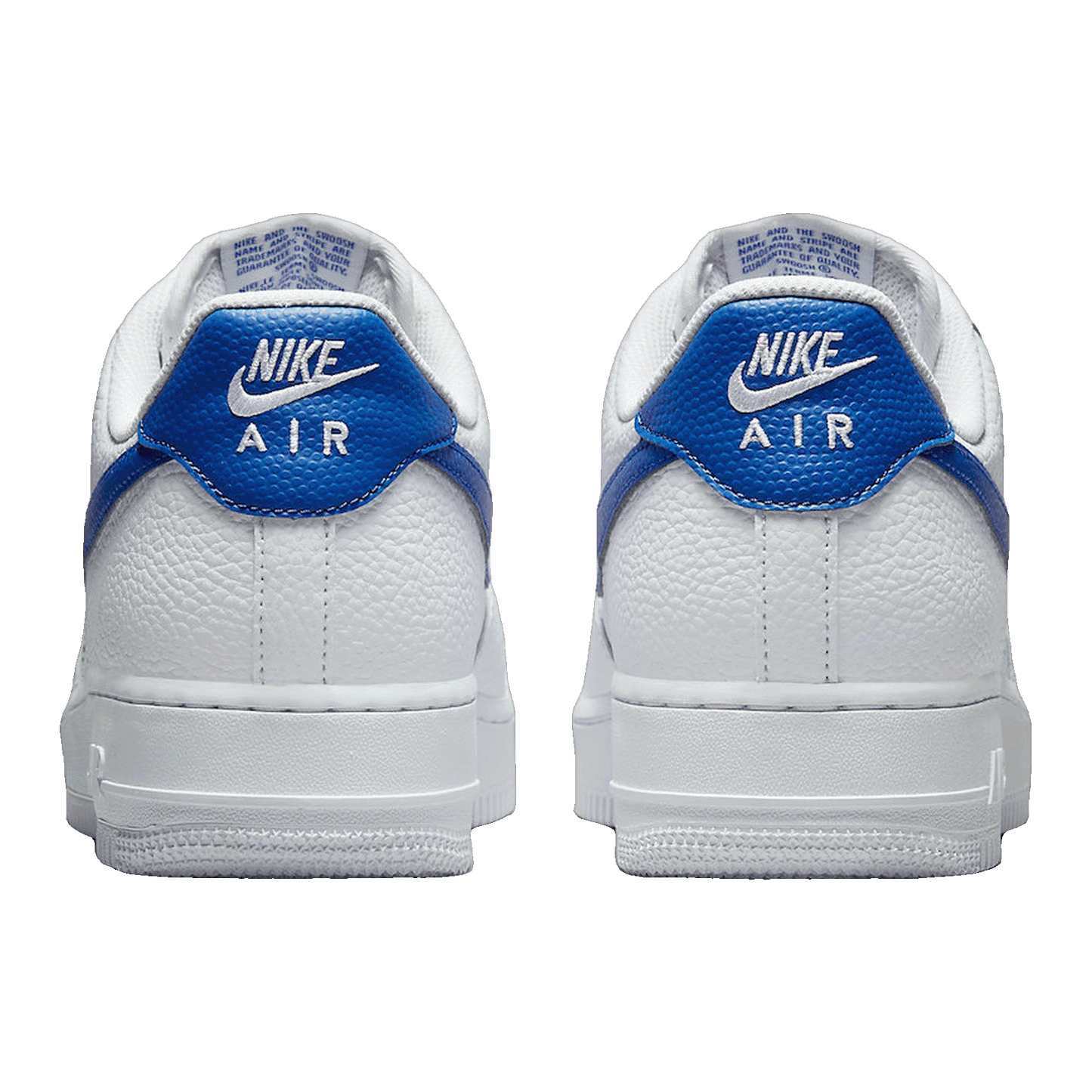 Nike Air Force 1 Low White Royal Blue Back