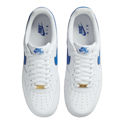 Nike Air Force 1 Low White Royal Blue Oben