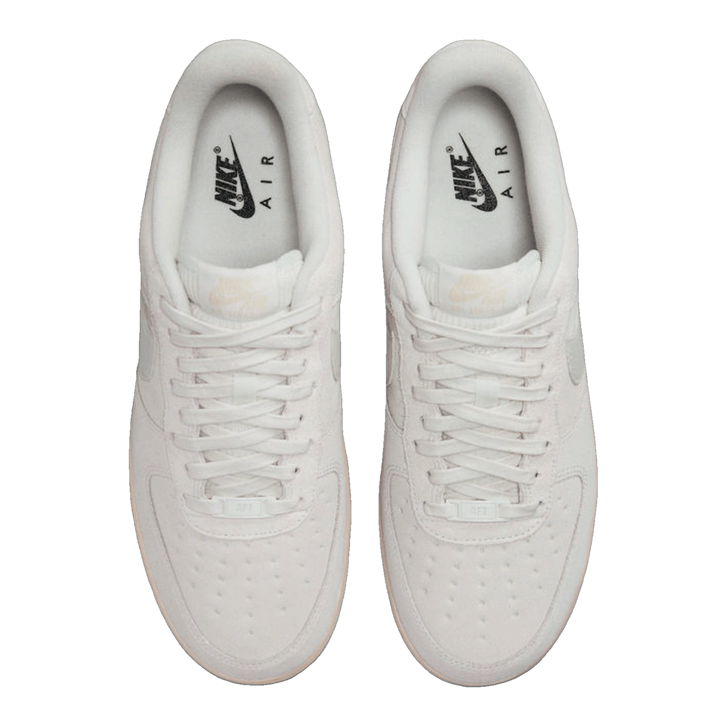 Nike Air Force 1 Low Winter Premium Summit White Suede Oben