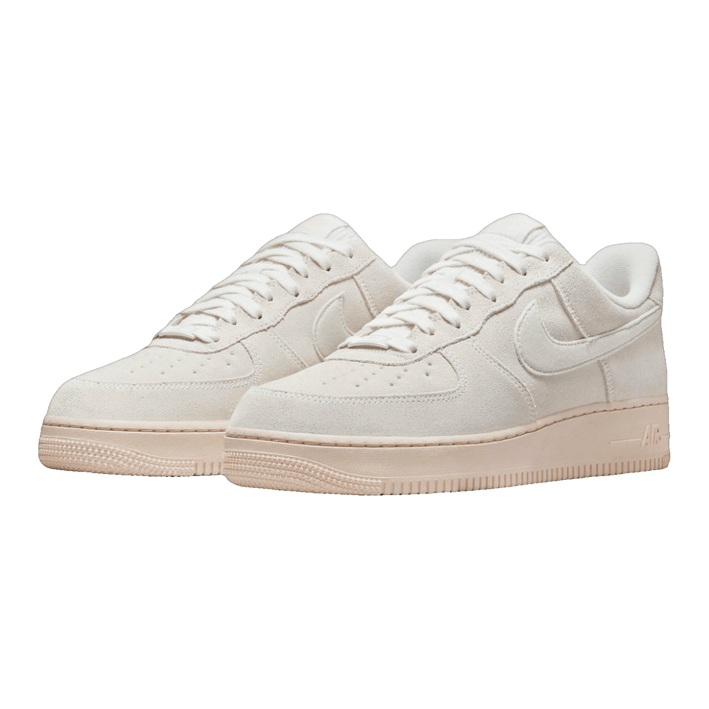 Nike Air Force 1 Low Winter Premium Summit White Suede Side