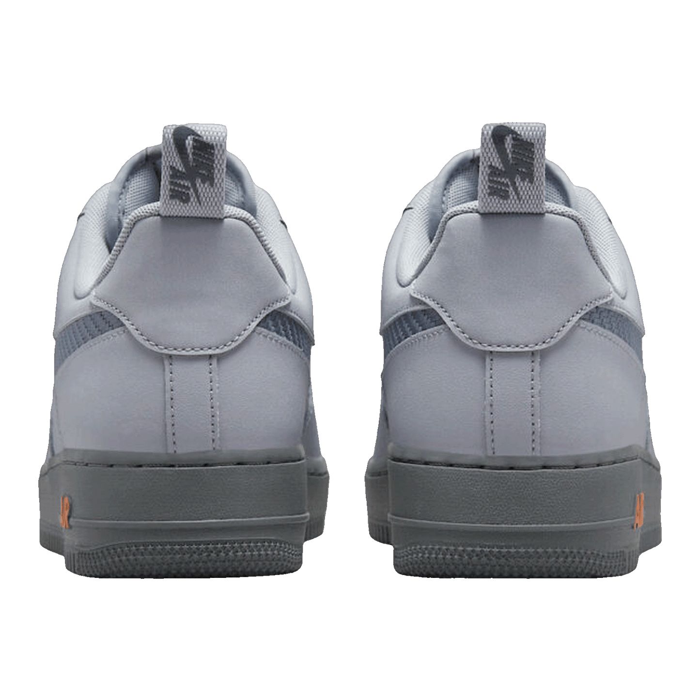 Nike Air Force 1 Low Wolf Grey Kumquat Back