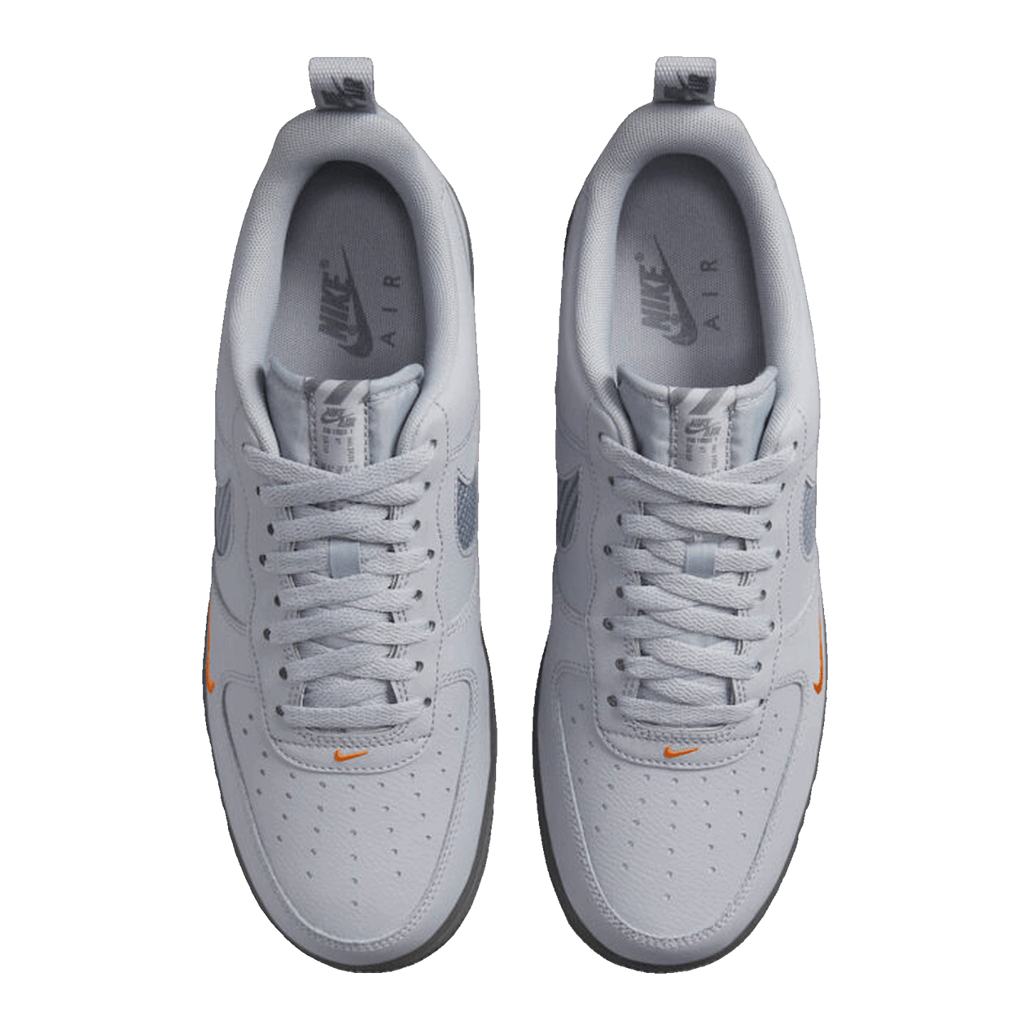 Nike Air Force 1 Low Wolf Grey Kumquat Oben