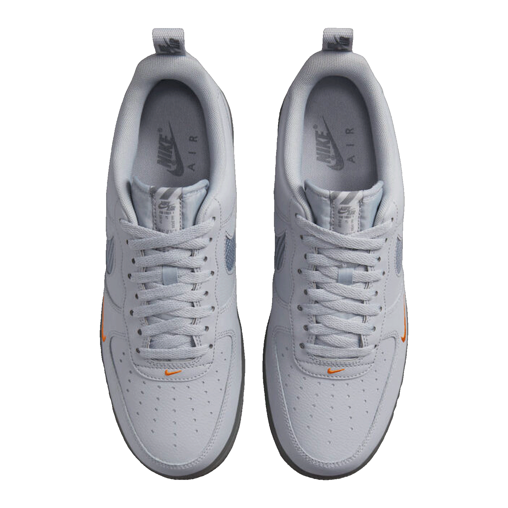 Nike Air Force 1 Low Wolf Grey Kumquat Oben