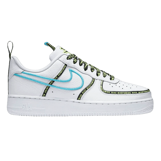 Nike Air Force 1 Low Worldwide White Blue Fury Volt