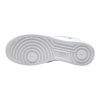 Nike Air Force 1 Low Worldwide White Blue Fury Volt Sohle