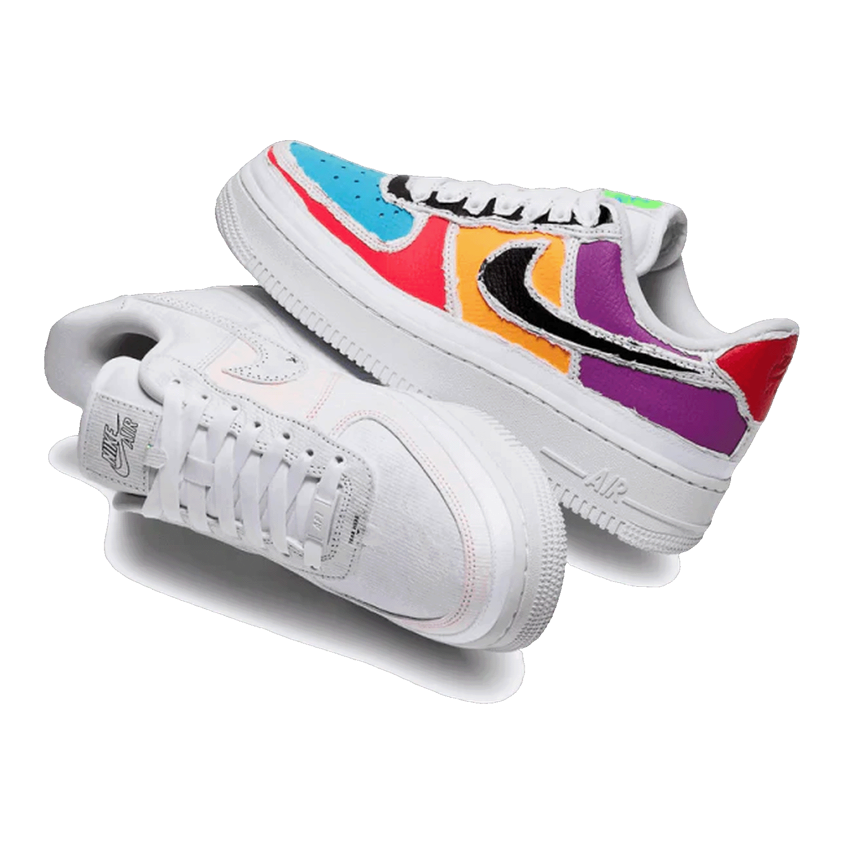 Nike Air Force 1 LX Reveal Black Swoosh (W) Detail