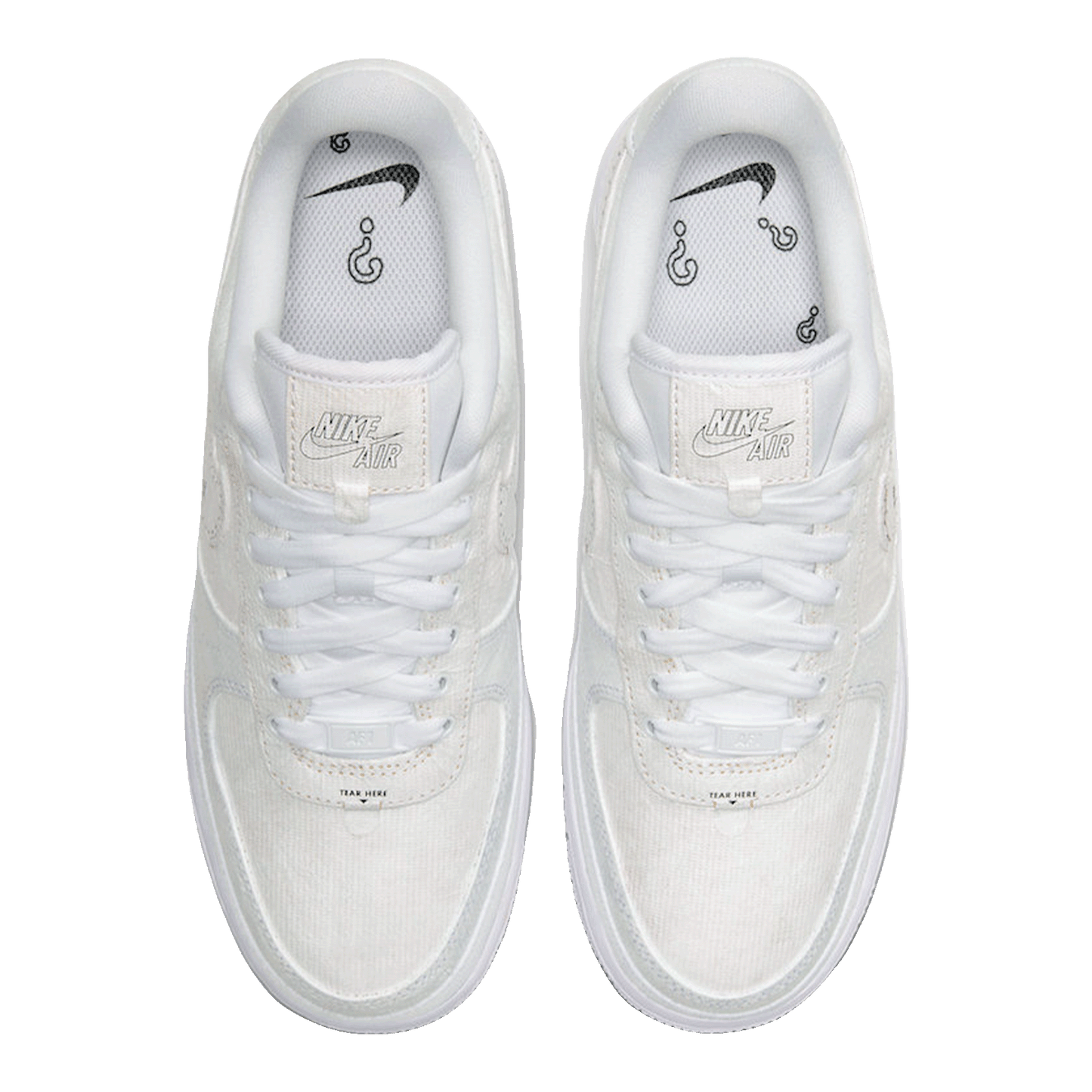 Nike Air Force 1 LX Tear Away Red Swoosh (W) Oben