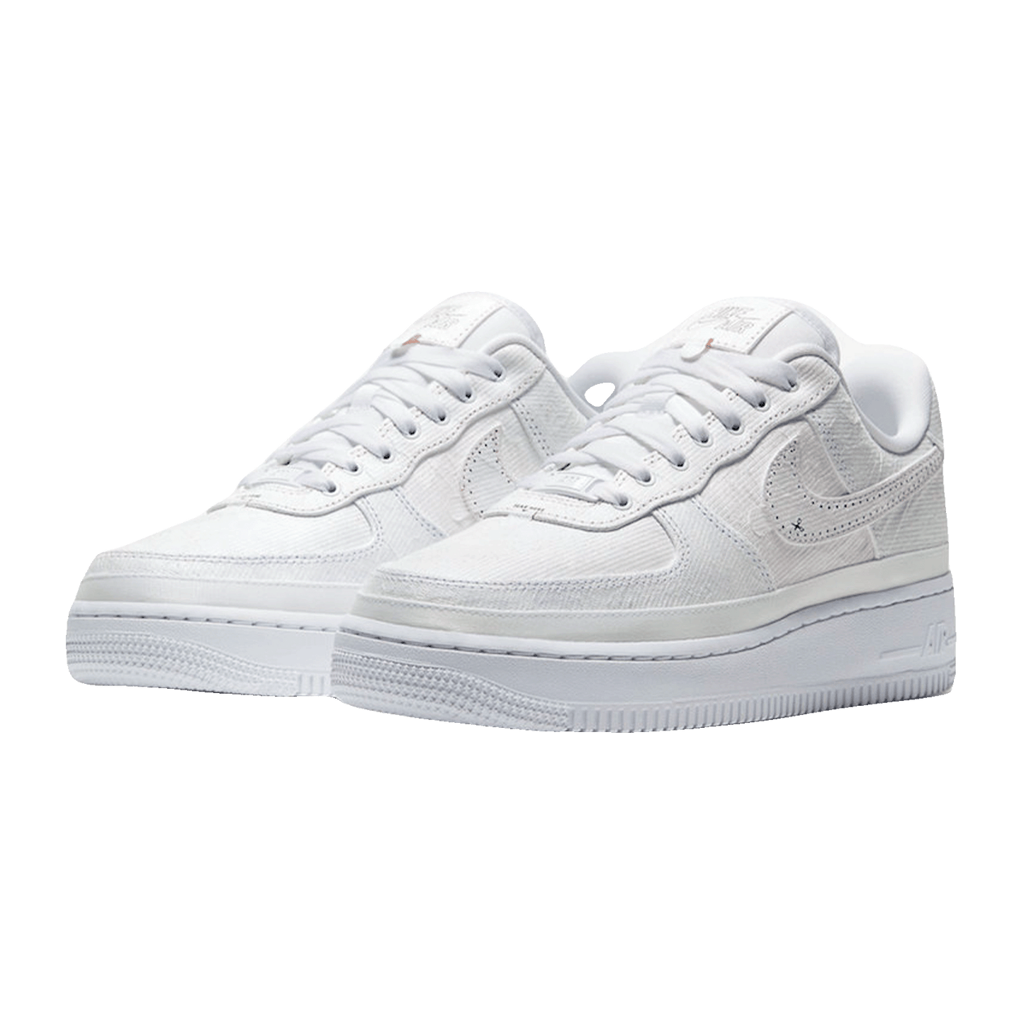 Nike Air Force 1 LX Tear Away Red Swoosh (W) Side