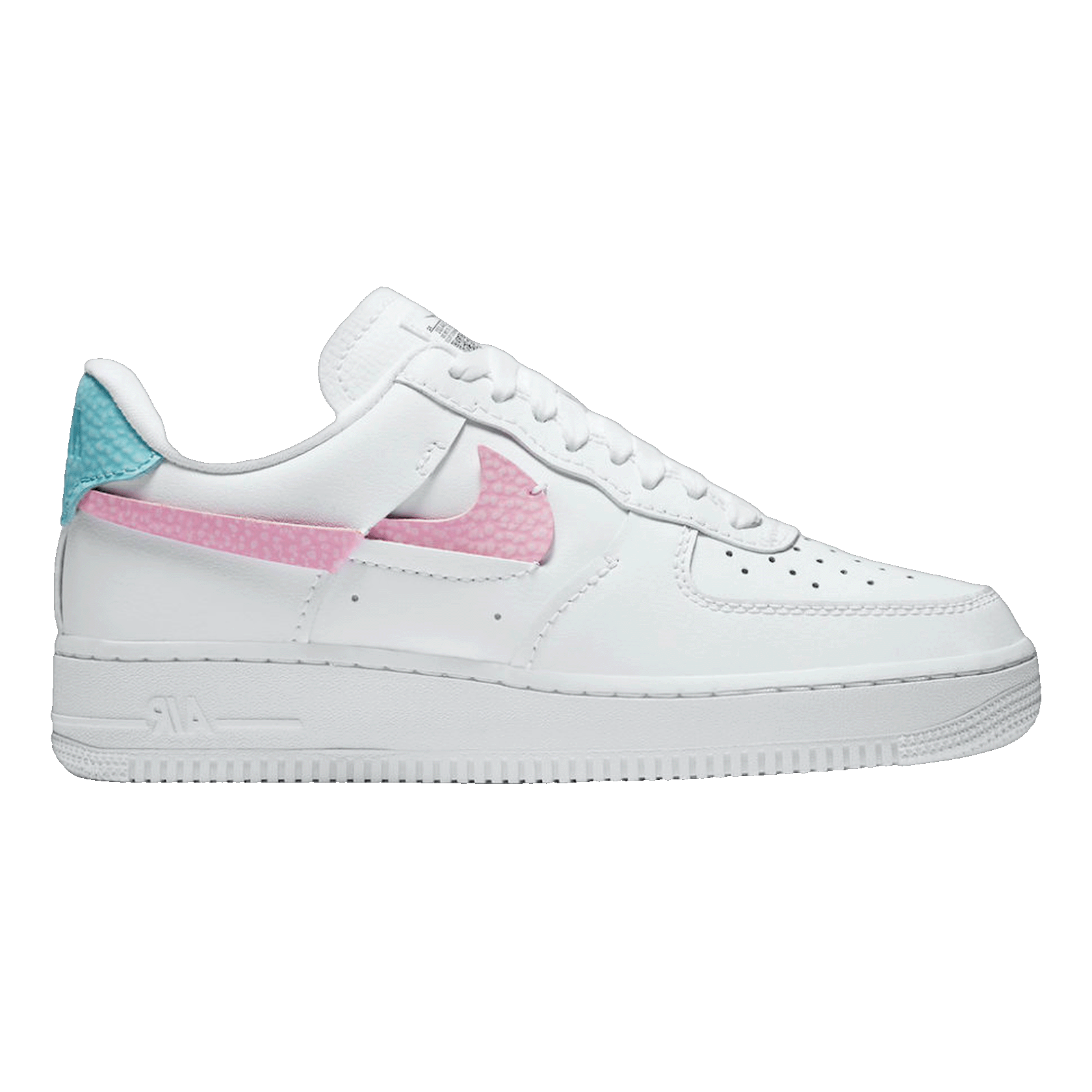 Nike Air Force 1 LXX White Pink Aqua (W)