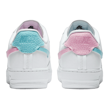 Nike Air Force 1 LXX White Pink Aqua (W) Back
