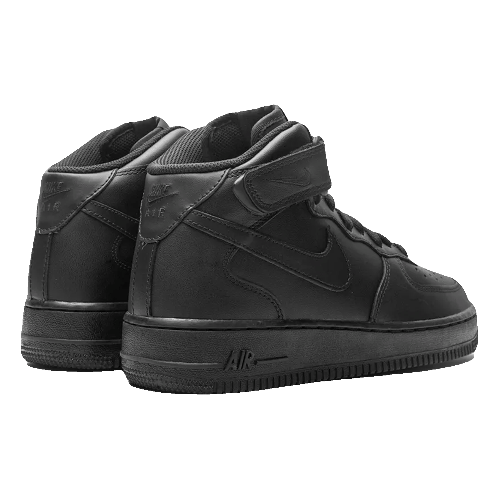 Nike Air Force 1 Mid '07 Black Back