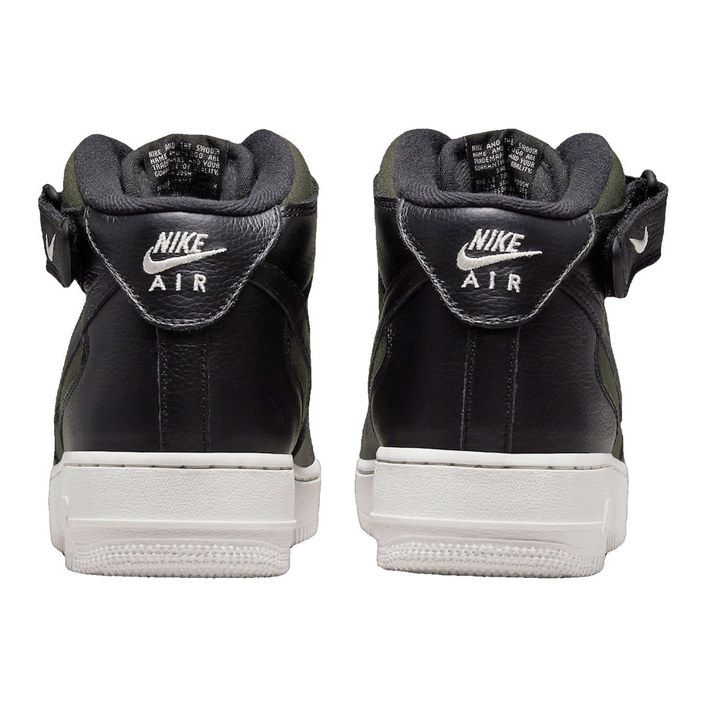 Nike Air Force 1 Mid '07 Black Sequoia Back
