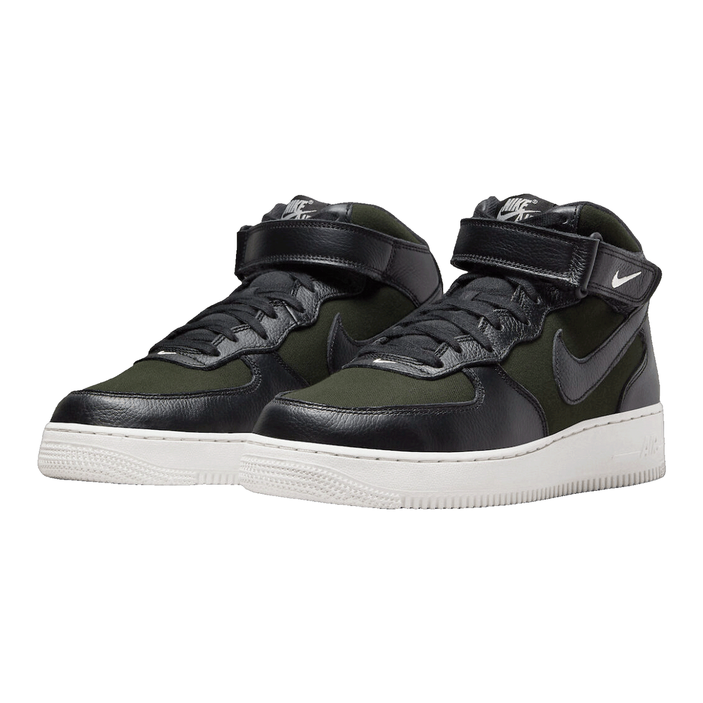 Nike Air Force 1 Mid '07 Black Sequoia Side