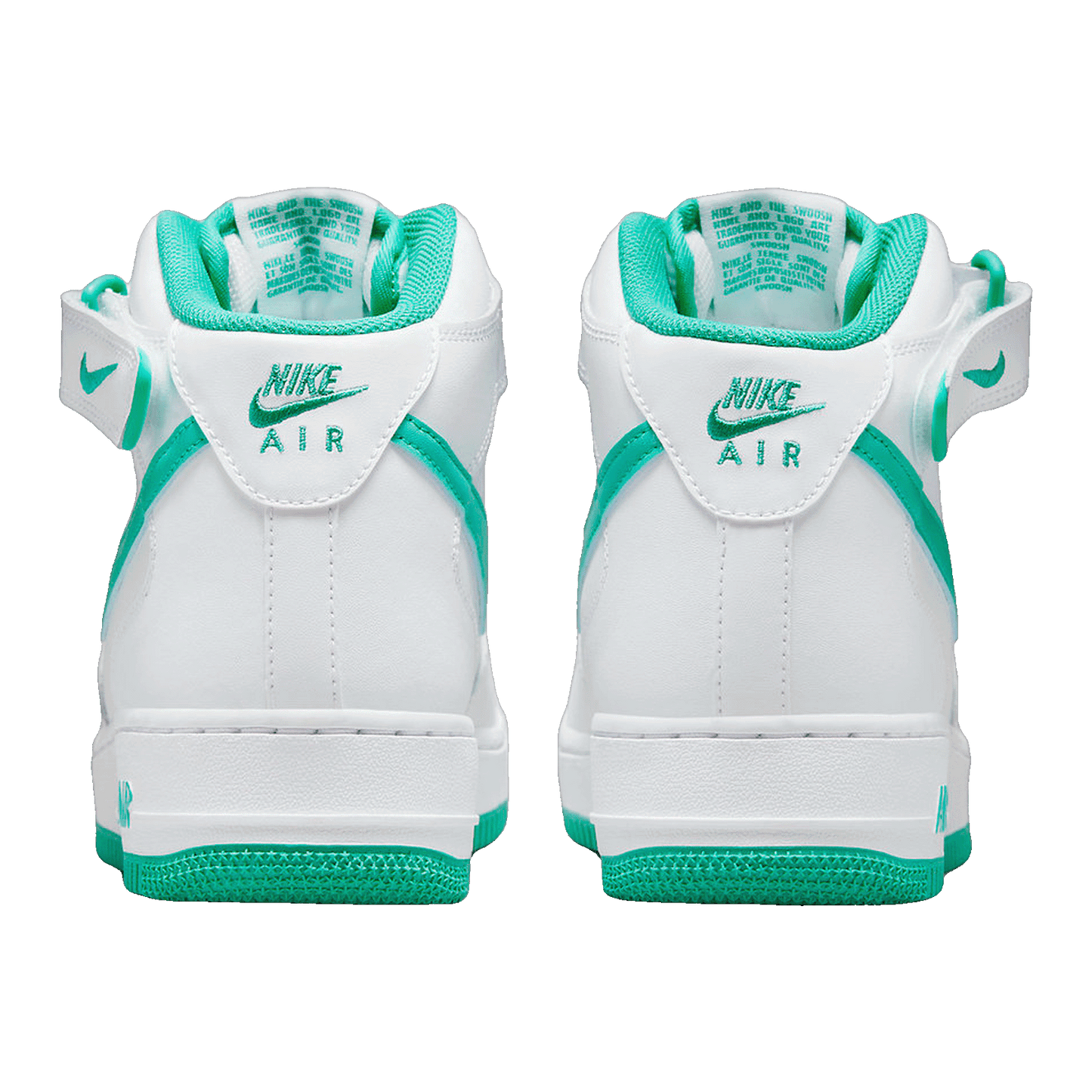 Nike Air Force 1 Mid '07 Clear Jade Back