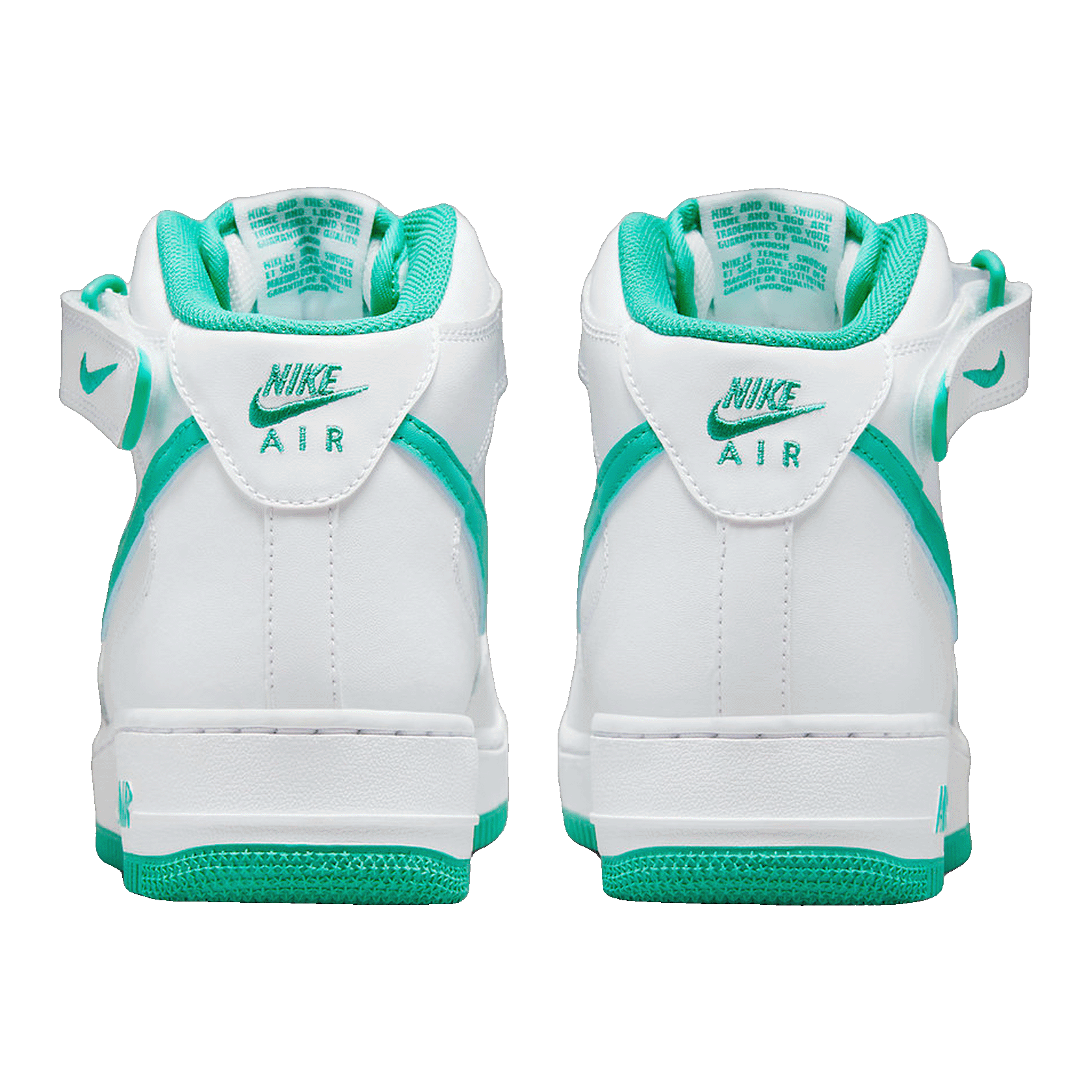 Nike Air Force 1 Mid '07 Clear Jade Back