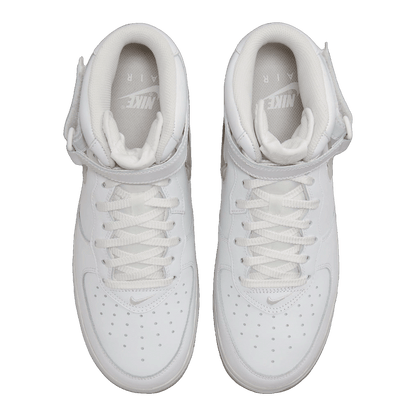 Nike Air Force 1 Mid '07 Color of the Month Summit White Oben