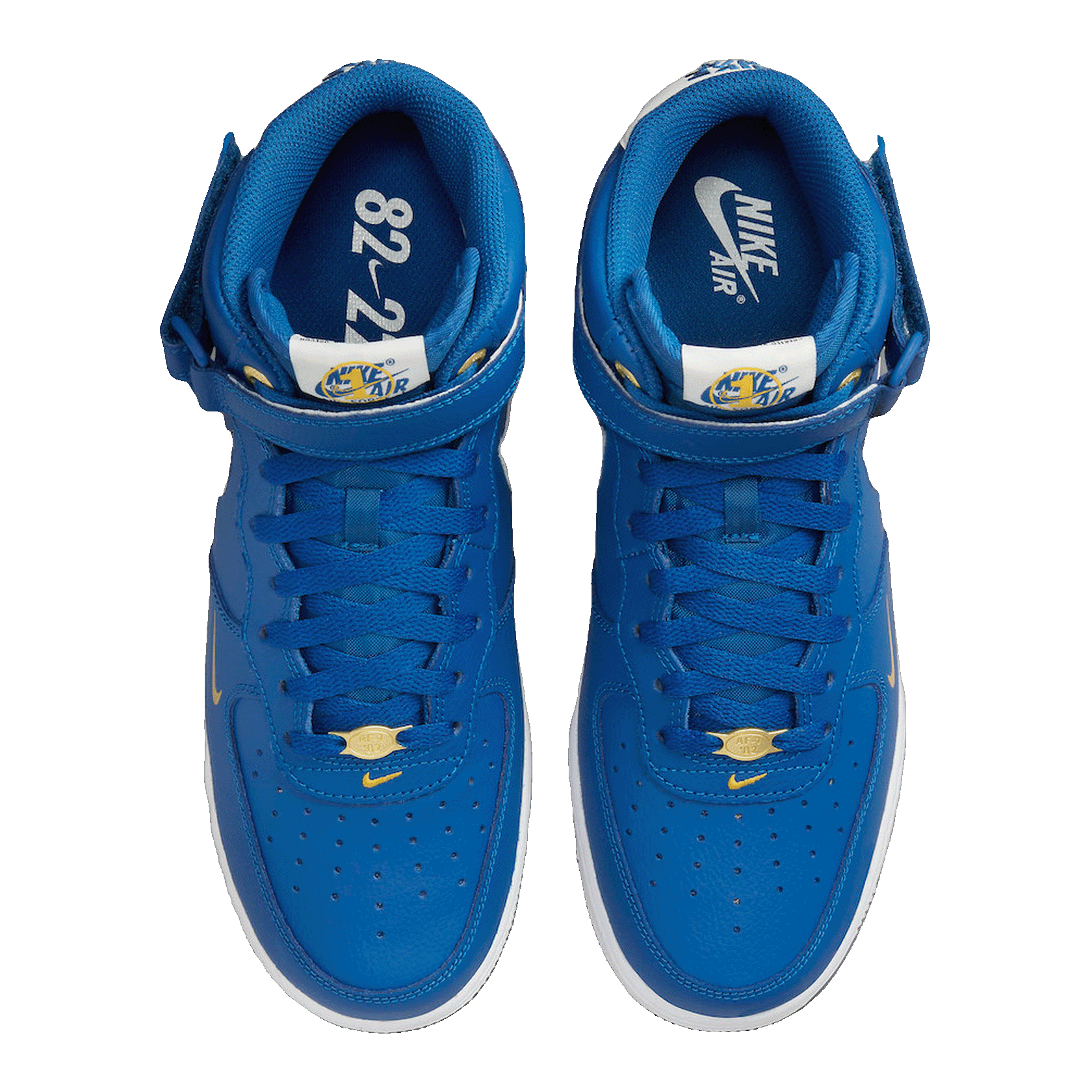 Nike Air Force 1 Mid '07 LV8 40th Anniversary Blue Jay Oben