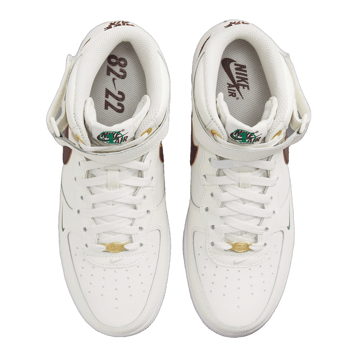 Nike Air Force 1 Mid '07 LV8 40th Anniversary Sail Brown Basalt Oben
